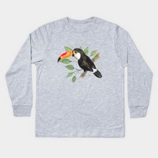 Toco toucan Kids Long Sleeve T-Shirt